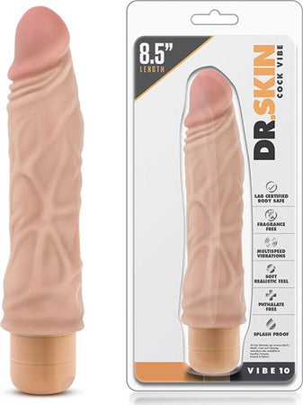 Fallo Realistico Vibrante Color Carne In PVC Dr. Skin Cock Vibe 10 Flesh Salute e cura della persona/Erotismo e contraccezione/Sex toys/Vibratori/Vibratori realistici Kondorama - Martinsicuro, Commerciovirtuoso.it
