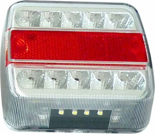 Fanale posteriore dx-sx a LED 13,5V 105,6x97,9x36,4mm Confezione da 2pz