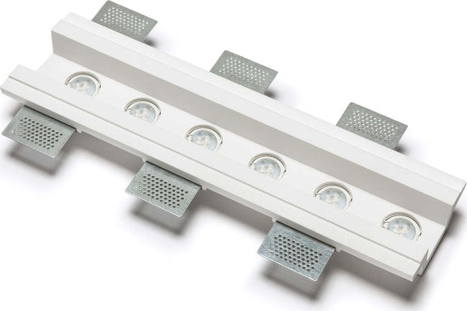 Faretti-incasso-gesso-9010-Belfiore-FRECCIA-BIG-4191F.35-GU10-LED-lampada-scomparsa