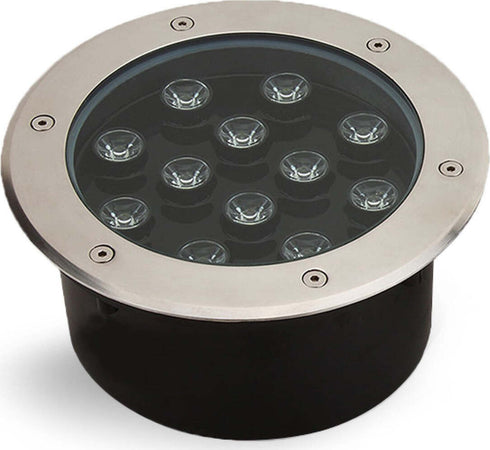 Faretto 12W 12 led incasso pavimento faro giardino bianco calpestabile IP68  Trade Shop italia - Napoli, Commerciovirtuoso.it