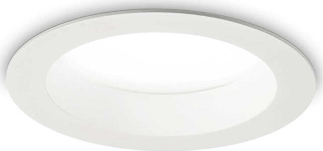 Faretto-A-Incasso-Basic-Fi-Alluminio-Bianco-Led-15W-3000K-D14,4Cm