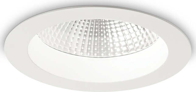 Faretto-A-Incasso-Basic-Fi-Alluminio-Bianco-Led-20W-3000K-Luce-Calda