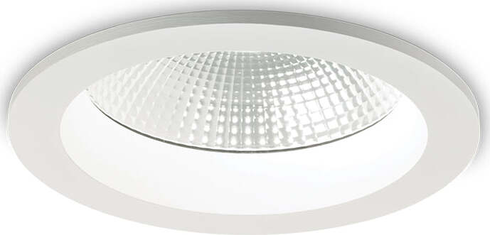 Faretto-A-Incasso-Basic-Fi-Alluminio-Bianco-Led-30W-3000K-Luce-Calda