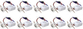 10x Faretto Led 1w Punto Luce Segnapasso Ad Incasso Scale Luce Calda Fredda 220v Faretti per interno Trade Shop italia - Napoli, Commerciovirtuoso.it