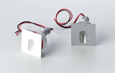 Faretto a parete Egoluce Spoon Quadro
