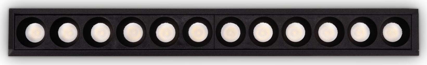 Faretto-Ad-Incasso-Contemporaneo-Lika-Alluminio-Nero-Led-19W-3000K-Ip20