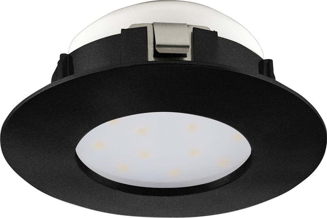 Faretto-Ad-Incasso-Contemporaneo-Pineda-Policarbonato-Nero-Led-Integrato-4,9W