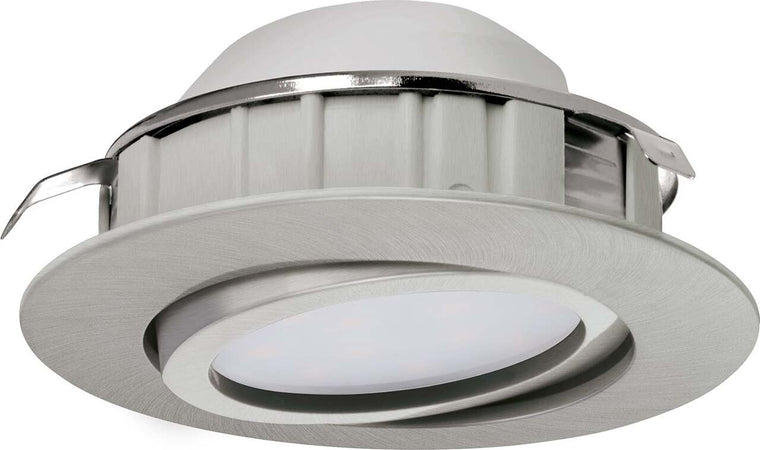 Faretto-Ad-Incasso-Contemporaneo-Pineda-Policarbonato-Nichel-Satinato-Led-5,5W