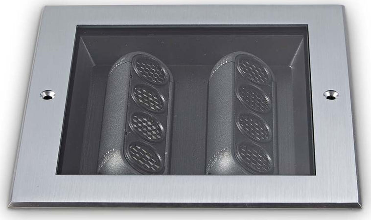 Faretto-Ad-Incasso-Contemporaneo-Taurus-Metallo-Grigio-Led-14W-3000K-Ip67