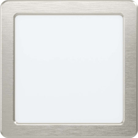 Faretto-Ad-Incasso-Moderno-Fueva-5-Acciaio-Nichel-Satinato-Led-11W-3000K