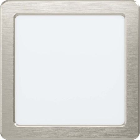 Faretto-Ad-Incasso-Moderno-Fueva-5-Acciaio-Nichel-Satinato-Led-11W-4000K