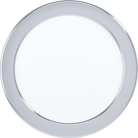 Faretto-Ad-Incasso-Moderno-Fueva-5-In-Acciaio-Cromo-Led-Integrato-11W-3000K