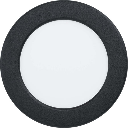 Faretto-Ad-Incasso-Moderno-Fueva-5-In-Acciaio-Nero-Led-Integrato-5,5W-4000K