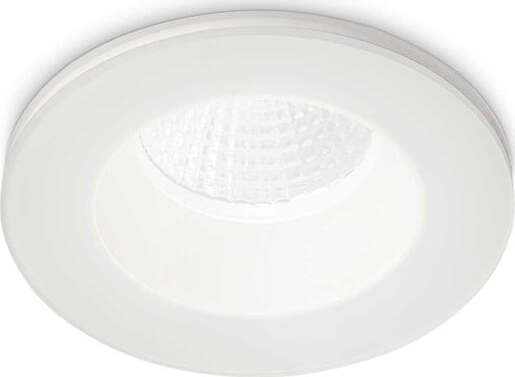 Faretto-Ad-Incasso-Moderno-Room-65-Alluminio-Bianco-Led-8W-3000K-Luce-Calda