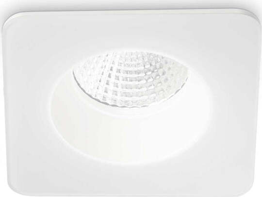 Faretto-Ad-Incasso-Moderno-Square-Room-65-Alluminio-Bianco-Led-8W-3000K