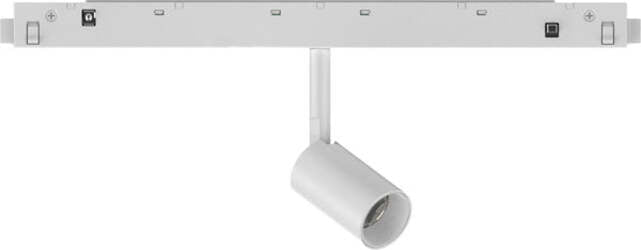 Faretto-Binario-Singolo-Ego-Alluminio-Bianco-1-Luce-3W-3000K-Luce-Calda-1-10V