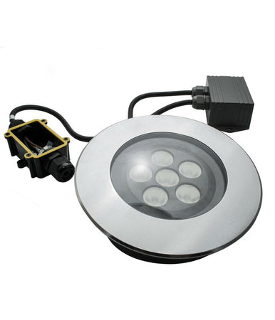 Faretto Calpestabile Incasso Pavimento Led 11 W Ip67 3000k Segnapassi Foro 150mm