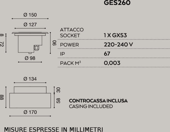 Faretto-incasso-acciaio-Gea-Led-SKEIRON-GES260-GX53-LED-IP67-spot-calpestabile-esterno