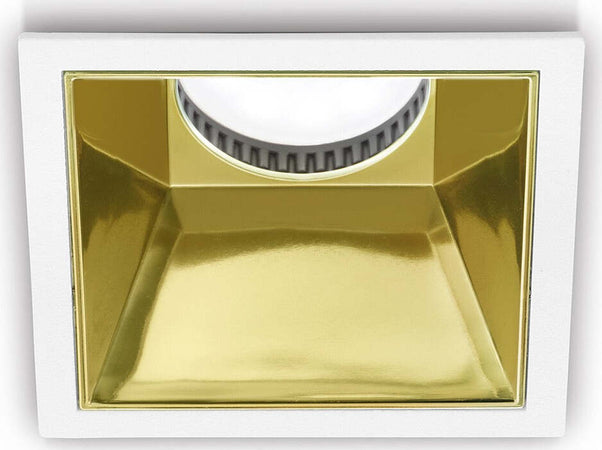 Faretto-incasso-Gea-Led-CERES-Q-GFA623-GU10-LED-classico-lampada-soffitto-quadrata-cartongesso