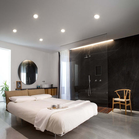 Faretto-incasso-Gea-Led-MAIA-R-GFA750N-6W-LED-termoplastico-lampada-soffitto-cartongesso-interno