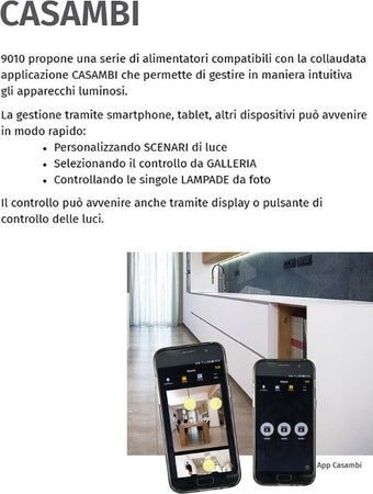 Faretto-incasso-gesso-Belfiore-9010-4105.3025-LED-IP44-WIRELESS-lampada-soffitto-parete