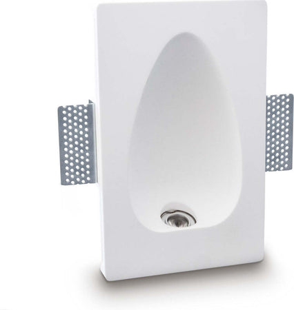 Faretto-incasso-gesso-Neo-Luce-9010-Belfiore-0042-LED-lampada-soffitto-parete-segnapasso-cartongesso-GU10