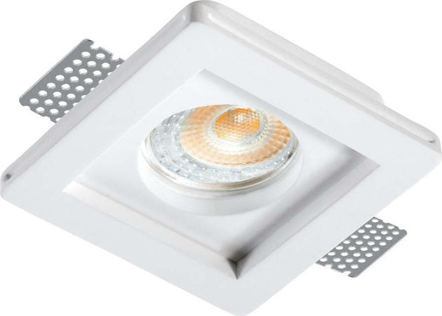 Faretto-incasso-LED-gesso-PAN-International-PARIDE-INC1500-GU10-spot-verniciabile-scomparsa-cartongesso