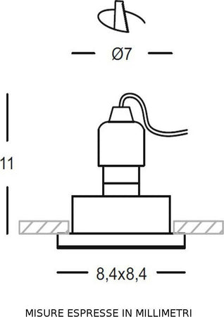 Faretto-incasso-LED-moderno-Gea-Led-AURORA-Q-GFA375-GU10-alluminio-spot-esterni