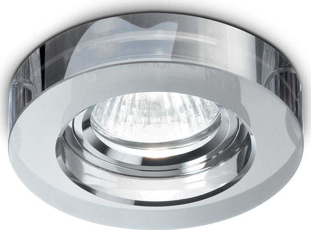 Faretto-Incasso-Moderno-Blues-Alluminio-Fumè-1-Luce-Gu10-5W-3000K-Luce-Calda