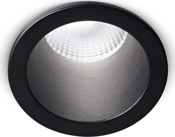 Faretto-incasso-moderno-Gea-Led-QEBUI-GFA960N-8W-LED-4000°K-656LM-38°-IP20-spot-cartongesso-tondo-alluminio-nero-opaco-interno