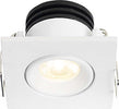 Faretto-incasso-Pan-International-FOCUS-SQUARED-LED-IP20-orientabile-lampada-soffitto-cartongesso