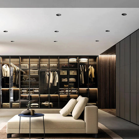 Faretto-incasso-Sforzin-illuminazione-THESSALY-T390-GU10-LED-moderno-lampada-soffitto-cartongesso