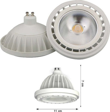 Faretto-Lampada-A-Led-Cob-Gu10-20w-Ar111-1800lumen-Luce-Calda-Fredda-Colore