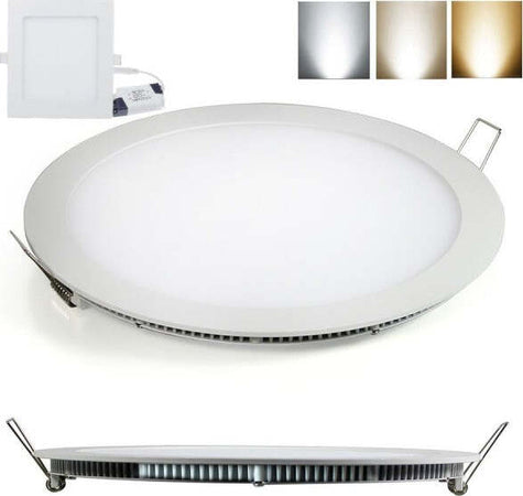 Faretto Led 18w Ultra Slim Quadrato Incasso A Molla Con Led Driver 22.5cm Illuminazione/Illuminazione per interni/Illuminazioni per pareti/Faretti da muro Trade Shop italia - Napoli, Commerciovirtuoso.it