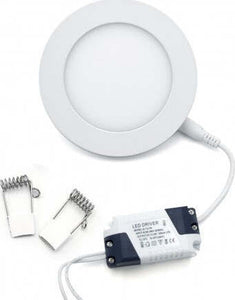 Faretto Led 6 Watt Pannello Incasso rotondo 450LM Luce fredda 6000k Illuminazione/Illuminazione per interni/Luci da incasso Zencoccostore - Formia, Commerciovirtuoso.it