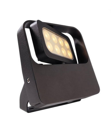 Faretto Led 9w Orientabile Faro Ip65 Esterno Proiettore Luce Giardino Vetrine 230v