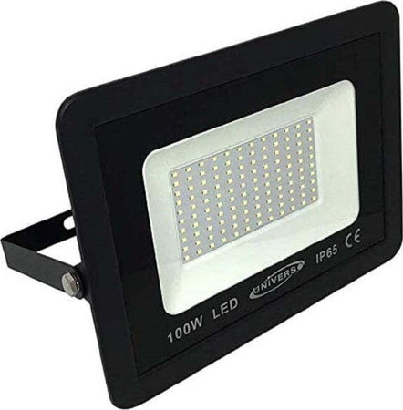 Faretto-Led-Proiettore-Da-Esterno-100w-Nero-Ip65-Luce-6500k-4000k-3000k