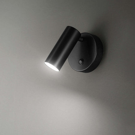 Faretto-Singolo-In-Metallo-Canor-Nero-Led