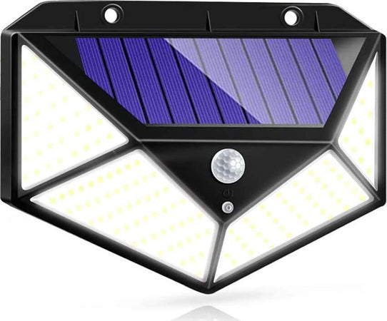 Faretto Solare 300 LED Lampada Luce Fredda CON SENSORE DI MOVIMENTO 900lm IP65 hs-8010C Illuminazione/Illuminazione per esterni/Proiettori Zencoccostore - Formia, Commerciovirtuoso.it