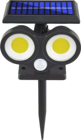 Faretto-Solare-Da-Esterno-A-Led-Cob-Lampada-Da-Parete-Applique-Impermeabile-Ip65