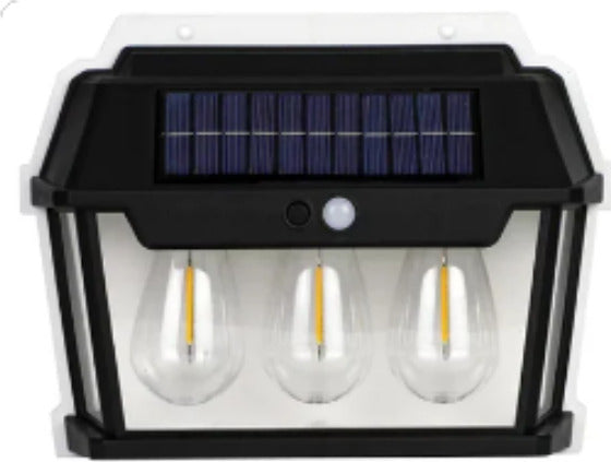 Faretto-solare-lampada-applique-3W-da-esterno-sensore-movimento-luce-calda-IP65-CL-118