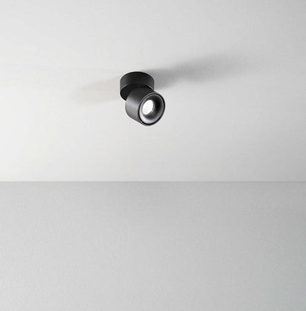 Faretto-Spot-Led-Rotondo-Orientabile-Camera-Nero-Led-Piccolo
