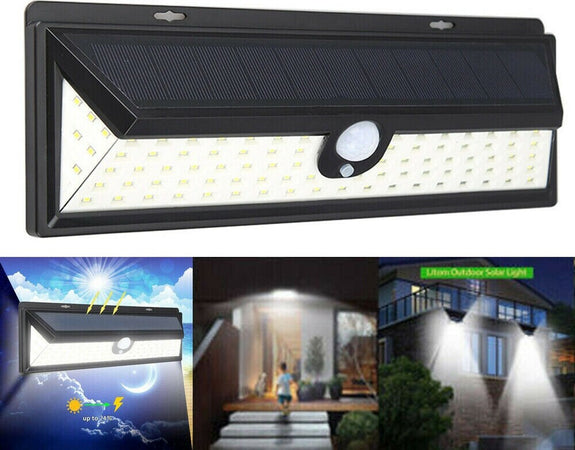 Faro 190 Led Con Pannello Solare E Sensore Di Movimento Faretto Crepuscolare 30w Articoli da Giardino > Illuminazione da esterno > Faretti da esterno Trade Shop italia - Napoli, Commerciovirtuoso.it