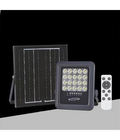 Faro A Led 50 Watt Con Pannello Solare Luce Naturale 4000k Telecomando Tk09-50w