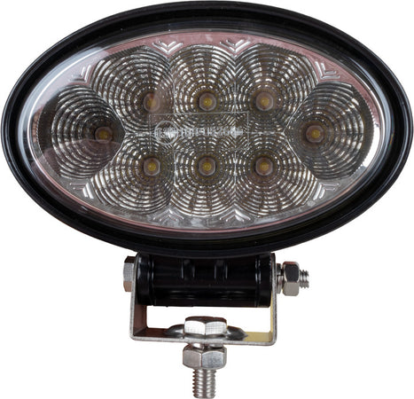 Faro da lavoro 8 LED ovale 24W IP67 Confezione da 1pz