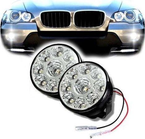 Faro Faretto Led Smd Auto Coppia Fari Faretti Fendinebbia Suv Luci Diurne 9 Led Auto e Moto/Parti per auto/Luci lampadine e indicatori/Lampadine/Lampadine per esterno Trade Shop italia - Napoli, Commerciovirtuoso.it