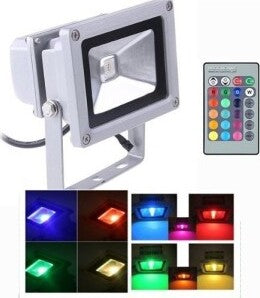 Faro Faretto Rgb Led Multicolor Uso Esterno Interno Con Telecomando 50w Illuminazione/Illuminazione per esterni/Proiettori Trade Shop italia - Napoli, Commerciovirtuoso.it