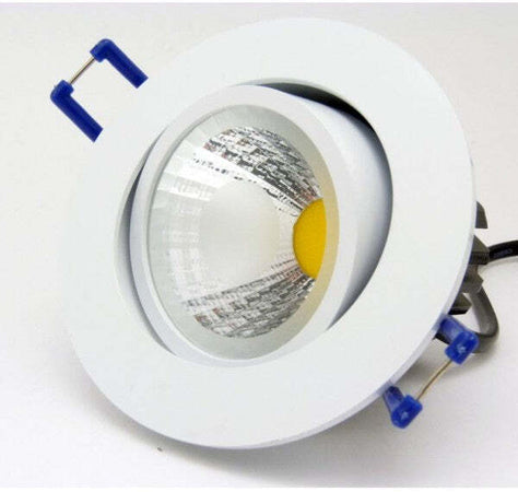FARO INCASSO MONO LED CON MOLLE 3W/7W/15W/20W
