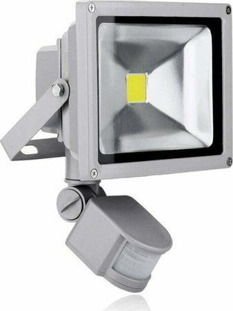 Faro LED 30W Faretto Slim Con Sensore Movimento Pir Crepuscolare ip65 Illuminazione/Illuminazione per esterni/Proiettori Zencoccostore - Formia, Commerciovirtuoso.it