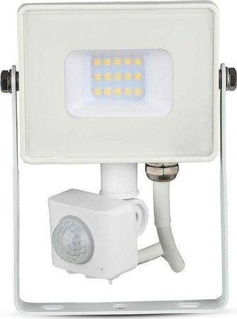 Faro LED Chip Samsung 10W con Sensore di Movimento e Crepuscolare e Interruttore Manuale Illuminazione/Illuminazione per esterni/Proiettori Zencoccostore - Formia, Commerciovirtuoso.it